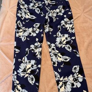 The Limited Navy Floral Women's Pants